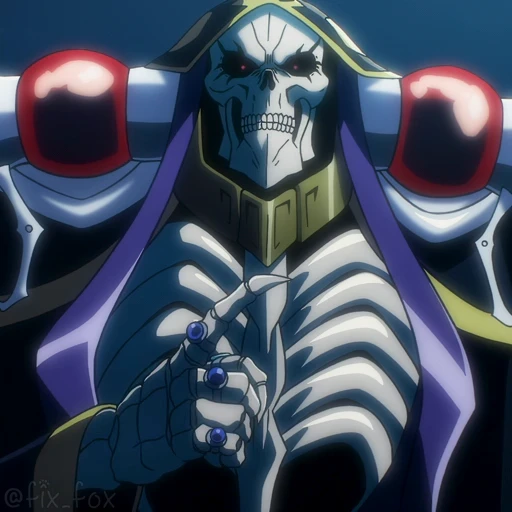 🫵 Стикер «Overlord The Sacred Kingdom» для Telegram
