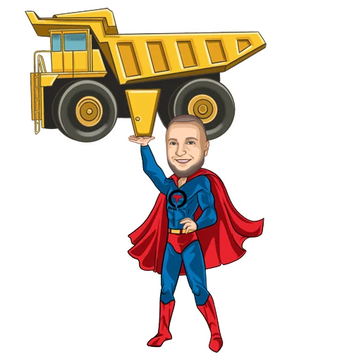 💪 Стикер «over-tex.ru» для Telegram