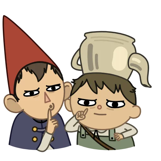 🤫 Стикер «Over the Garden Wall» для Telegram