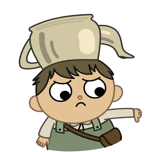 👎 Стикер «Over the Garden Wall» для Telegram