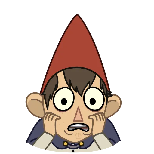 😨 Стикер «Over the Garden Wall» для Telegram