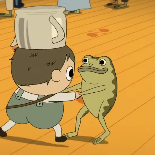 🐸 Стикер «Garden Wall» для Telegram
