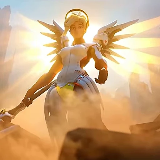 😇 Стикер «overwatch beloved» для Telegram