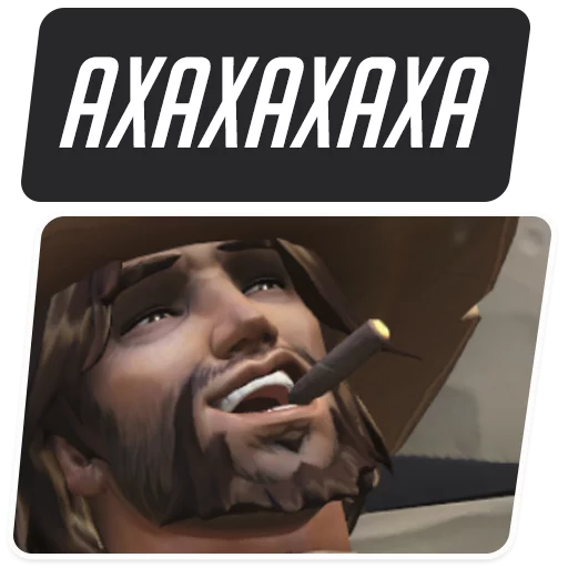 😂 Стикер «Overwatch Memes» для Telegram