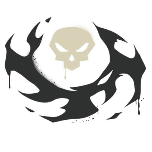 ☠ Стикер «Overwatch Reaper Spray» для Telegram