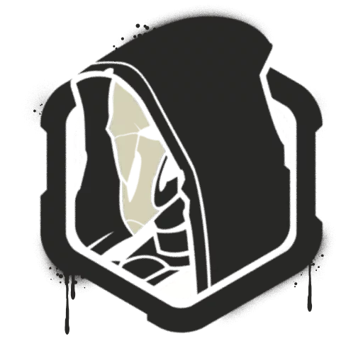 ☠ Стикер «Overwatch Reaper Spray» для Telegram