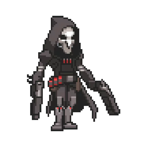 ☠ Стикер «Overwatch Reaper Spray» для Telegram