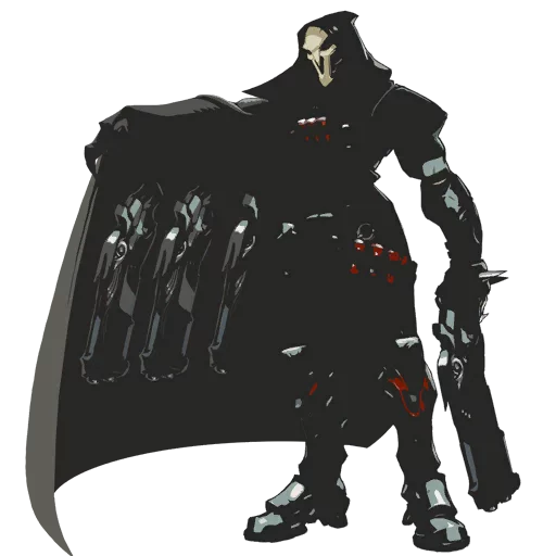 ☠ Стикер «Overwatch Reaper Spray» для Telegram