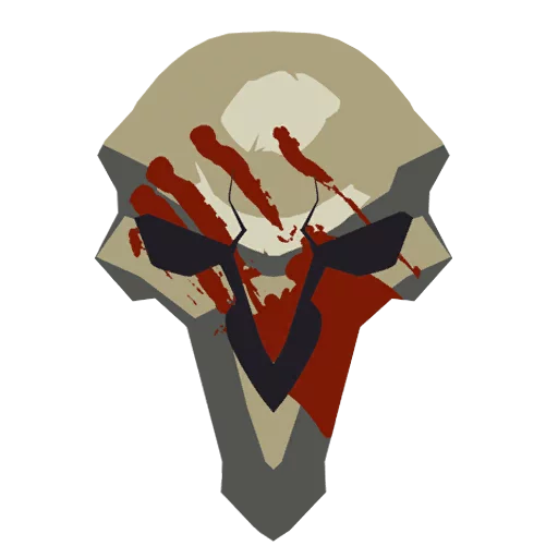 ☠ Стикер «Overwatch Reaper Spray» для Telegram