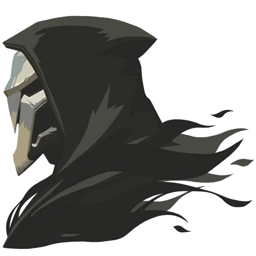 ☠ Стикер «Overwatch Reaper Spray» для Telegram