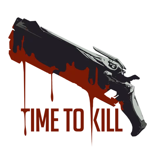 ☠ Стикер «Overwatch Reaper Spray» для Telegram