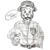 Стикер 61 Овсрнкин