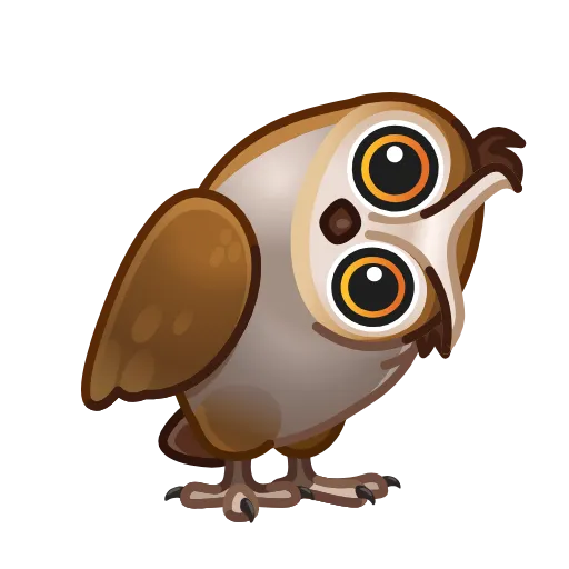 🦉 Эмодзи «owi» для Telegram