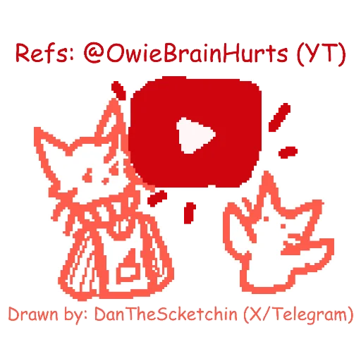 🖼 Стикер «Owiebrainhurts» для Telegram
