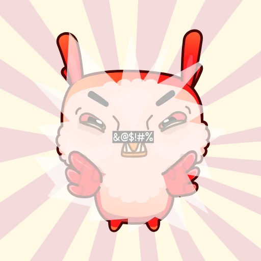 😡 Эмодзи «owi» для Telegram