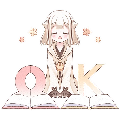 👌 Стикер «Сова тян» для Telegram