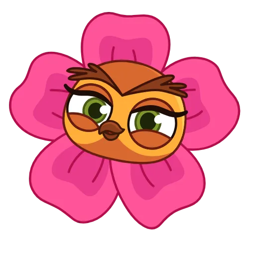 🌸 Стикер «Совушка» для Telegram
