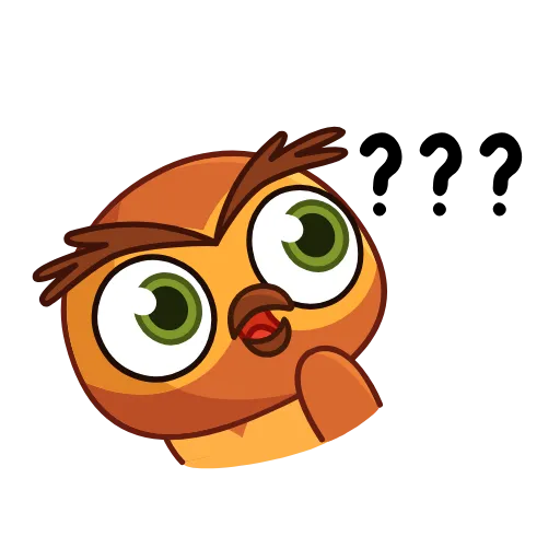 🦉 Стикер «Совушка» для Telegram