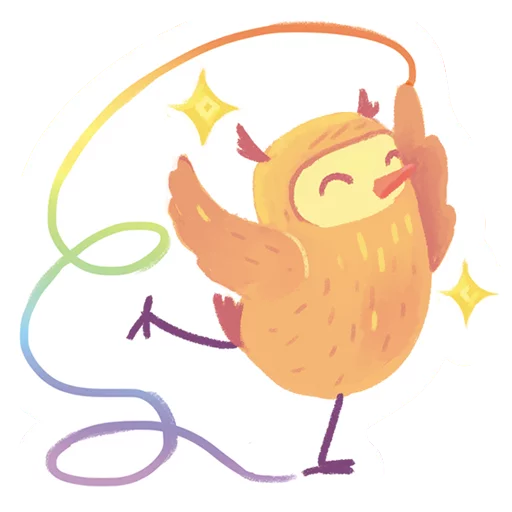 ✨ Стикер «Совята Российской ЛГБТ-сети» для Telegram