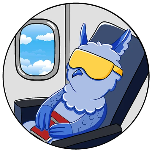 ✈️ Стикер «Owl Madness» для Telegram