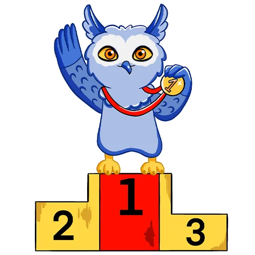 🏆 Стикер «Owl Madness» для Telegram