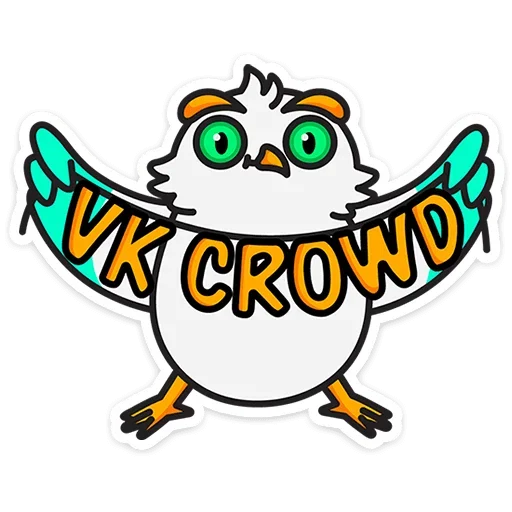 Стикерпак Филин Марк для Telegram