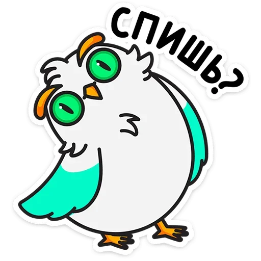 ❓ Стикер «Филин Марк» для Telegram