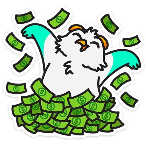 💰 Стикер «Филин Марк» для Telegram