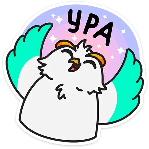 🥳 Стикер «Филин Марк» для Telegram