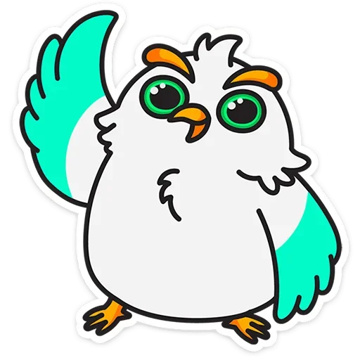 👋 Стикер «Филин Марк» для Telegram