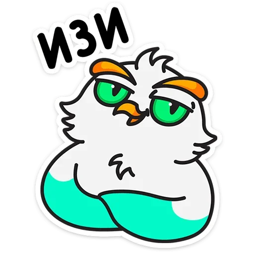 😏 Стикер «Филин Марк» для Telegram