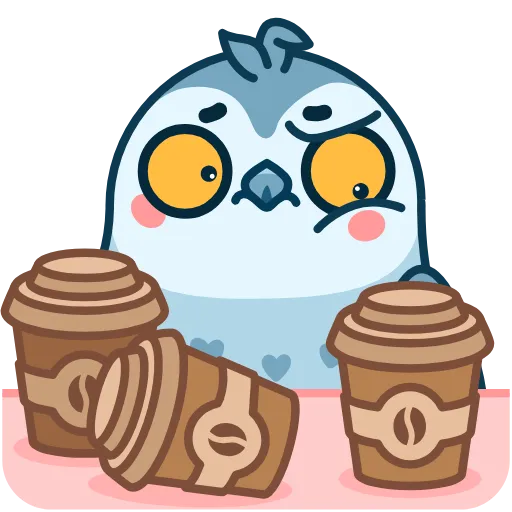 ☕️ Стикер «Совчик Савелий» для Telegram
