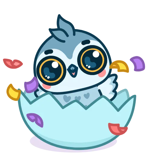 🐣 Стикер «Совчик Савелий» для Telegram