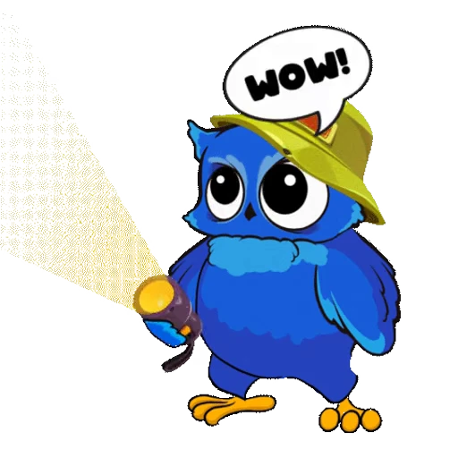 🔦 Стикер «Owl» для Telegram