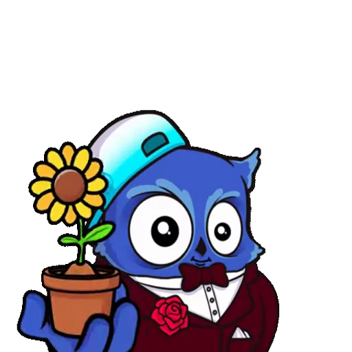 🌻 Стикер «Owl» для Telegram