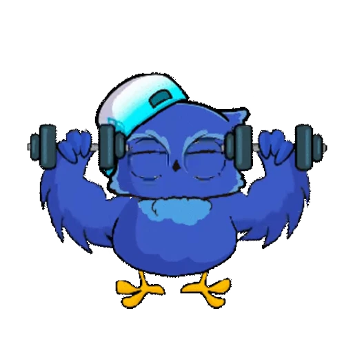 💪 Стикер «Owl» для Telegram