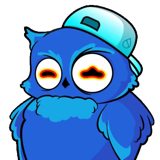 😵 Стикер «Owl» для Telegram