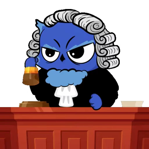 👨‍⚖️ Стикер «Owl» для Telegram