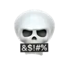 🤬 Эмодзи «Череп» для Telegram