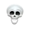 😄 Эмодзи «Череп» для Telegram
