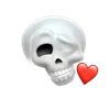 😘 Эмодзи «Череп» для Telegram