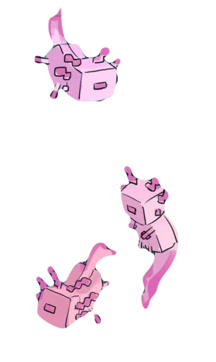 💗 Стикер «pinkmine» для Telegram