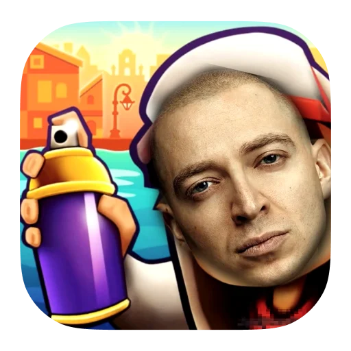 👨‍🎨 Стикер «Оксимимох» для Telegram