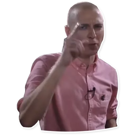 ☝ Стикер «Oxxxymiron VS Слава КПСС» для Telegram