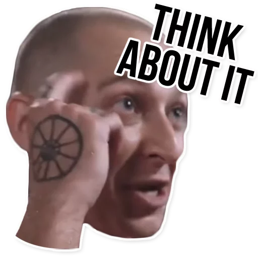 🤔 Стикер «Oxxxymiron VS Слава КПСС» для Telegram