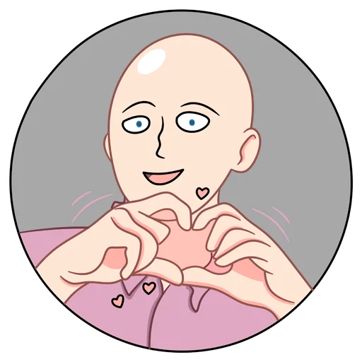 ❤️ Стикер «Оксимох» для Telegram