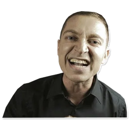 😠 Стикер «Раунд! (oxxxymashup / oxxxymiron)» для Telegram