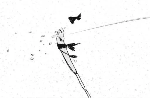 😵 Стикер «Oyasumi Punpun» для Telegram