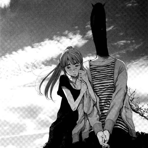 🤍 Стикер «Oyasumi Punpun» для Telegram
