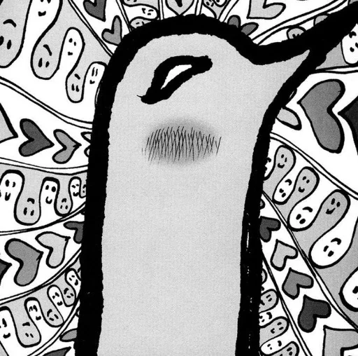 🥰 Стикер «Oyasumi Punpun» для Telegram
